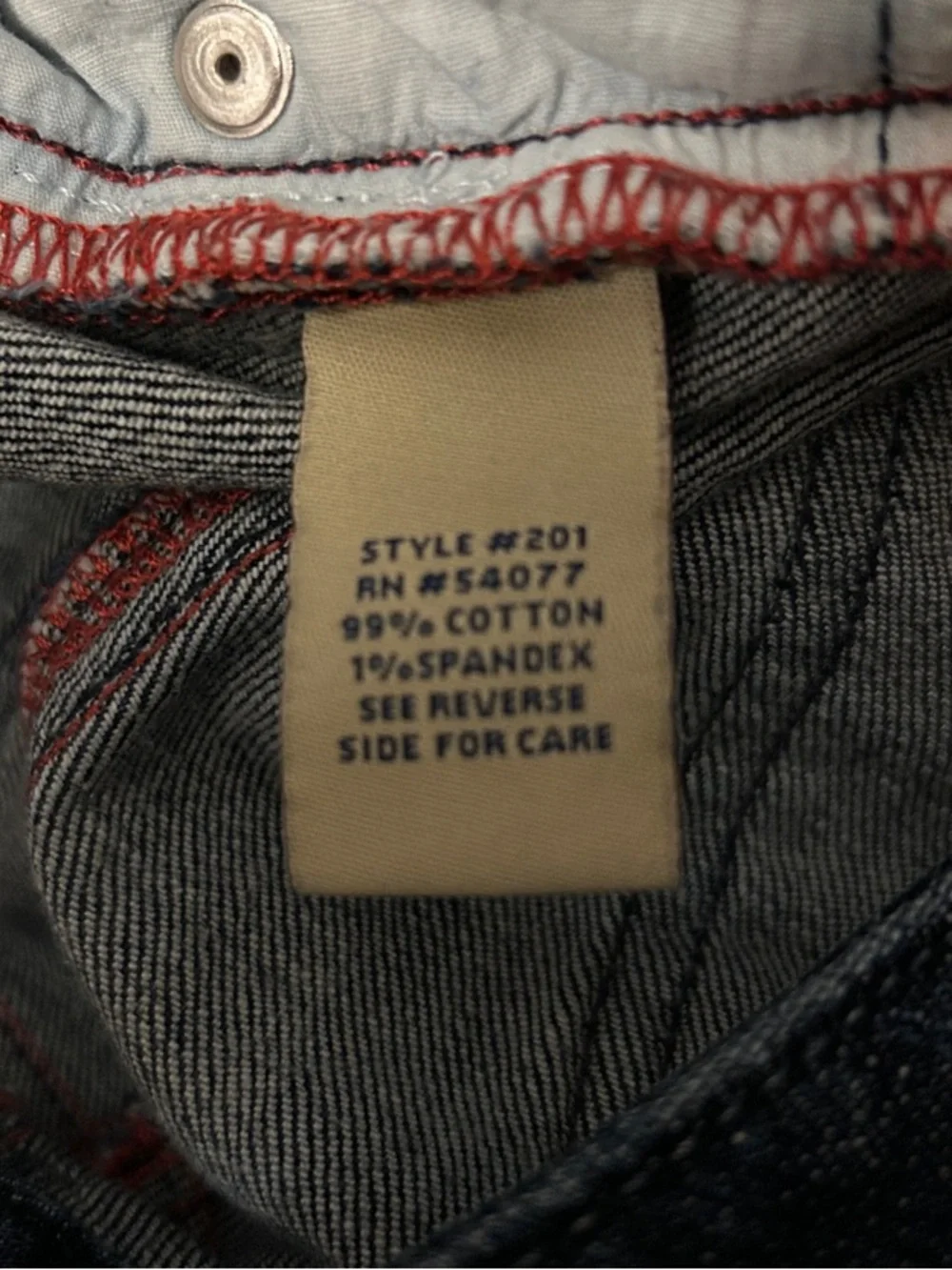 CAbi Lou Lou Dark Wash Straight Leg Jeans Size 10